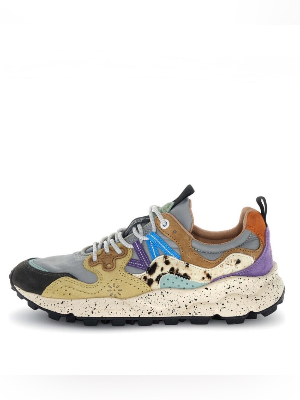 NWT Flower Mountain Yamano 3 Sneakers in Light Grey- Dark Grey - Zucca